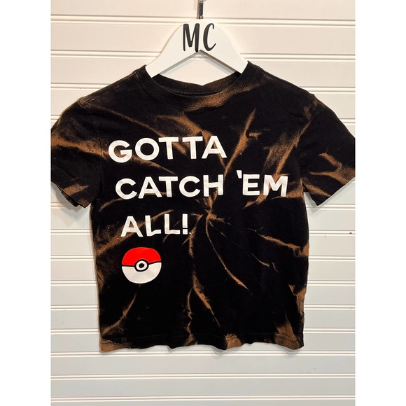 Upcycled Pokemon Kids Tee Size Medium - Picture 8 of 9